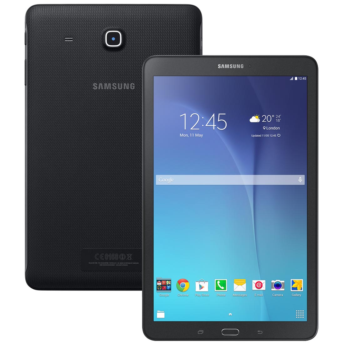 Samsung Galaxy Tab E 9.6 Black/1280x800/QC 1.3GHz/1.5GB/8GB/2MP+5MP/WiFi/GPS/Android 4.4/5000mAh