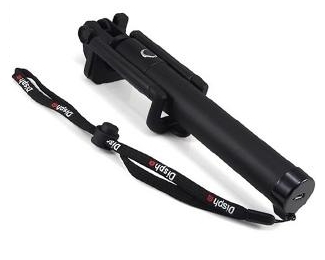 SELFIE StickPro Foldable Bluetooth Selfie Stick crni