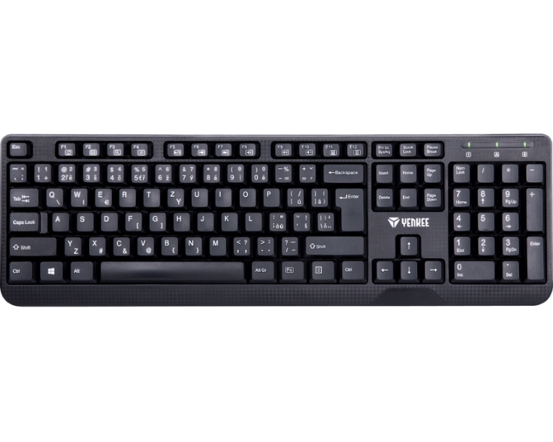 YENKEE YKB 1002CS USB crna tastatura