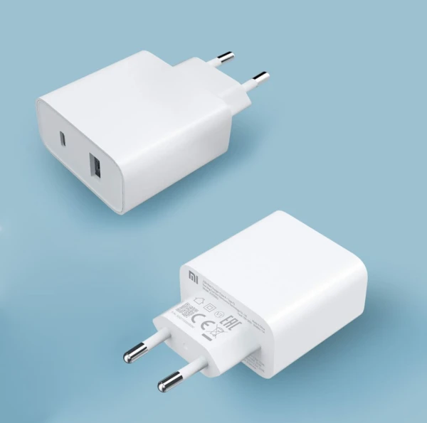 Xiaomi 33W Charging Combo (Type-A) USB-A EU  adapter+ kabl Tip-C punjac