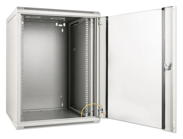 Rack orman Intellinet 711968 19"/15U 570x600x770/staklena vrata/bravica