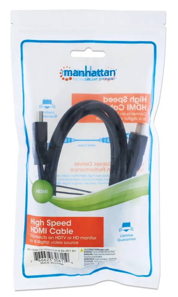Kabl Manhattan 306119 HDMI M/M 4K/30Hz/1,8m