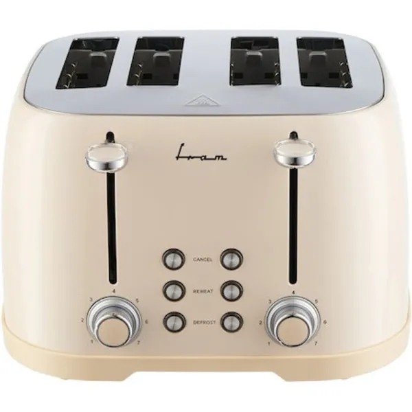 Toster Fram FTP-800CR/1600W/krem