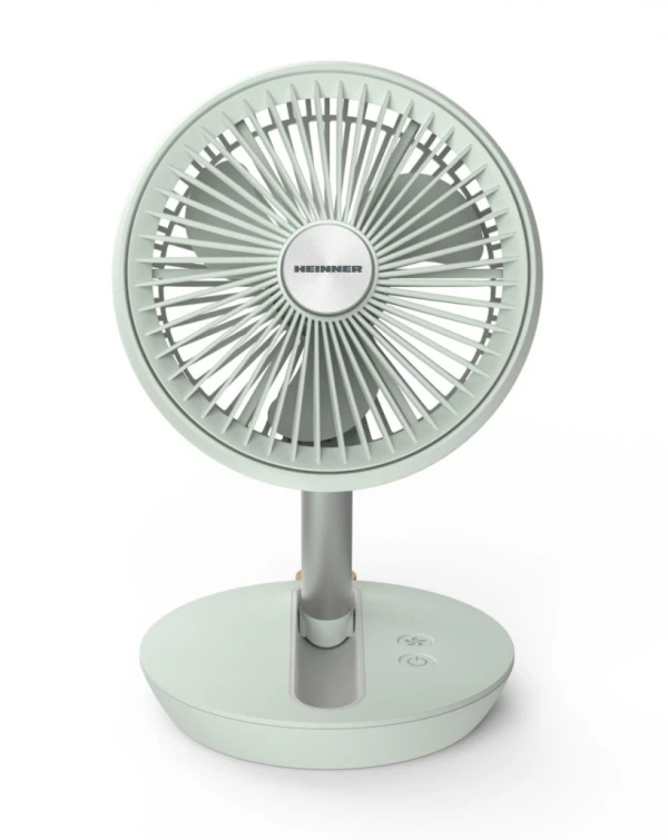 Ventilator HEINNER HMF-LC4000GR/5W/4000mAh/type-C/sklopivi