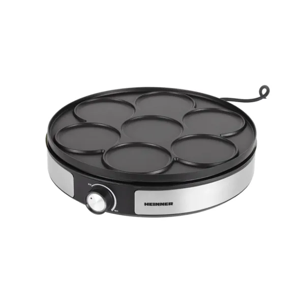 Aparat za palačinke HEINNER HCPM-F15RVSS 1500W/2 u 1