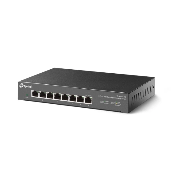 LAN Switch TP-Link TL-SG108-M2, 8 port, 100/1000/2500 Mbps