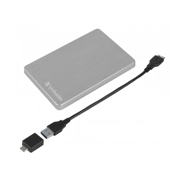HDD E2.5" Verbatim 1TB USB 3.2 Store'n'Go 53663, Silver
