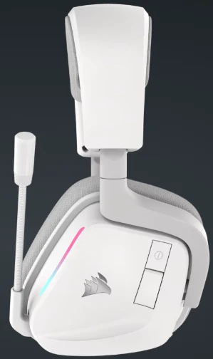 Slušalice Wireless gaming Corsair Void RGB Elite bele CA-9011380-WW