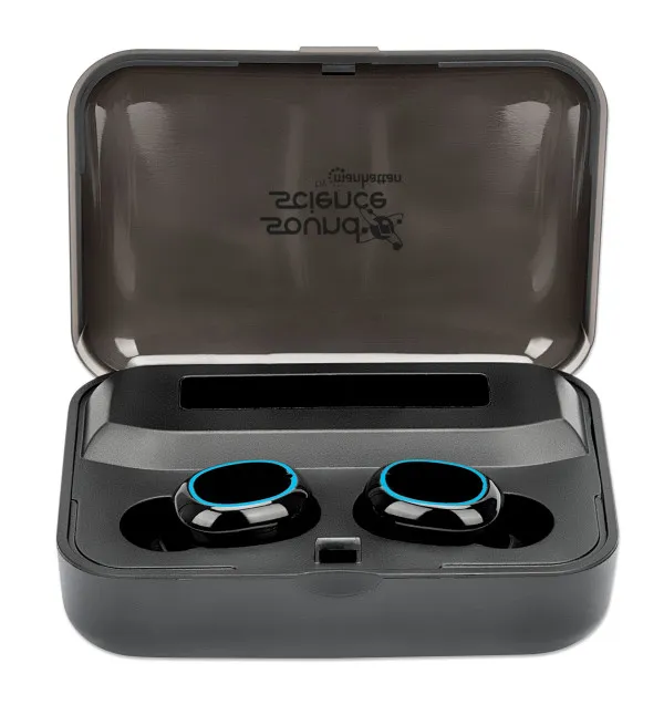 Slušalice TWS Manhattan 180382 Bluetooth 5.0 crne