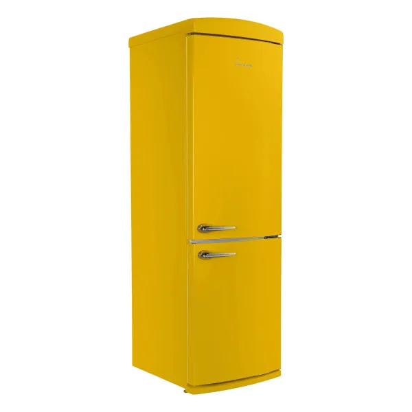 Kombinovani frižider Fram FC-VRR341YLE++/340l/60x190/žuta