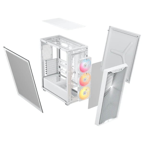 Kućište Corsair 3200D RS ARGB White, CC-9011345-WW
