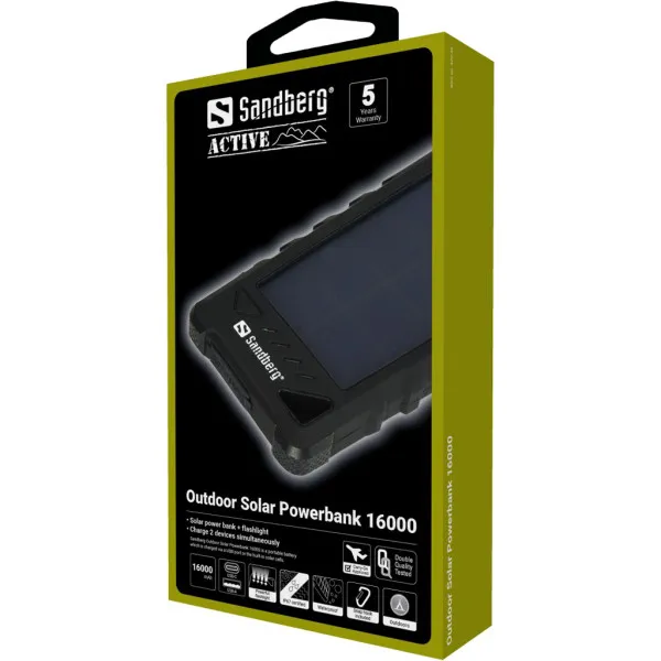 Powerbank Sandberg Outdoor Solar 420-35 16000mAh