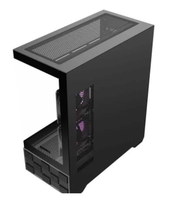 Kućište Raidmax Infinita i803 ARGB Black LCD Ekran, i803BF