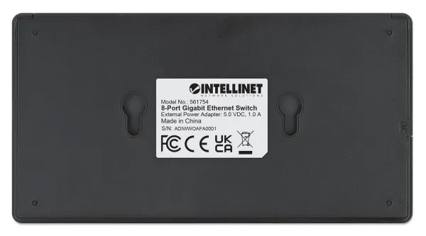 LAN switch Intellinet 561754 10/100/1000 8port