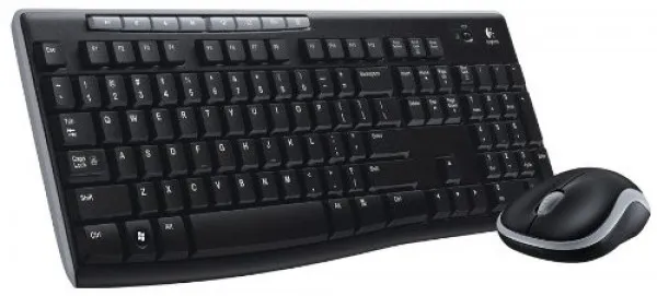 Tastatura+Miš Wireless set Logitech MK270 US crna 920-004509