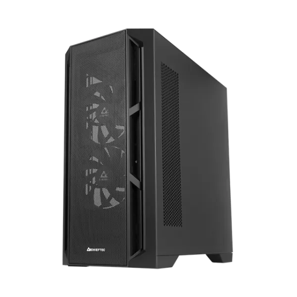Kuciste Chieftec APEX AIR CRNO, EATX Gaming Case, Mesh, fans, GA-01B-M-OP