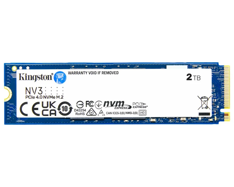SSD M.2 NVMe Kingston NV3 2TB, Gen.4 SNV3S/2000G