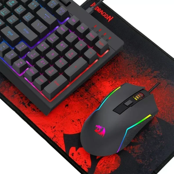 Gaming Komplet Redragon 4 u 1 S149 - K515RGB + M616-RGB + H120 + P016
