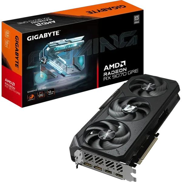 Graficka karta Gigabyte Radeon RX 9070 GRE GAMING OC 12GB GV-R907GREGAMING OC-12GD