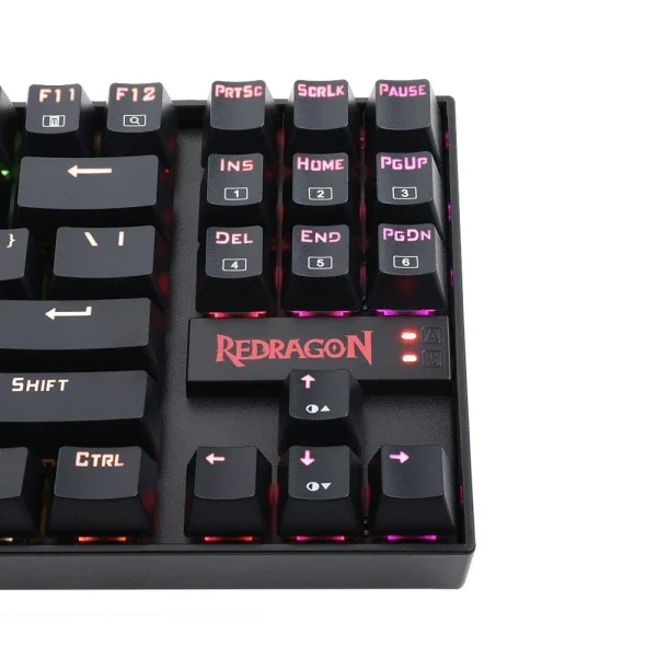 Tastatura Redragon Kumara K552RGB-1 mehanička, crveni sičevi bela