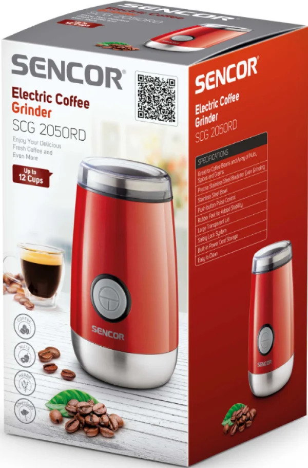 SENCOR SCG 2050RD Elektrièni mlin za kafu, 150W