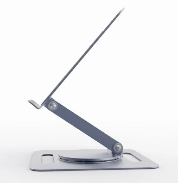 NBS-DR1-01 Gembird Rotirajuce postolje za laptop 15,6, max.10kg, spacegrey