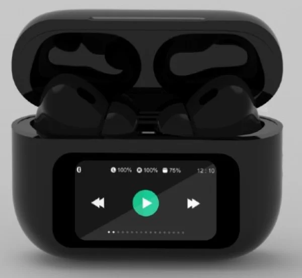 TWS-LCD-ANC-01-BK  Gembird bluetooth V5.1 slusalice, TWS, LCD display, Active Noise Cancelling,Black