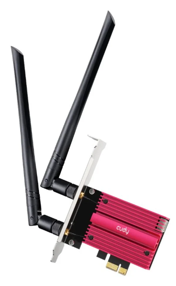 Cudy WE3000S 2.0v AX5400 Wi-Fi 6E Bluetooth 5.3 PCI-E Adapter