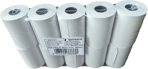 POS-TROL57-40mm Termo rolna 57x40mm, 10KOM,  (17m, 53gsm BPA FREE)