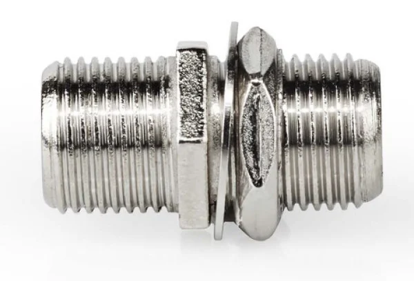 CSGB41940ME Satellite & Antenna Adapter F zenski na F zenski, 75 Ohm, Metal, Silver, 1kom