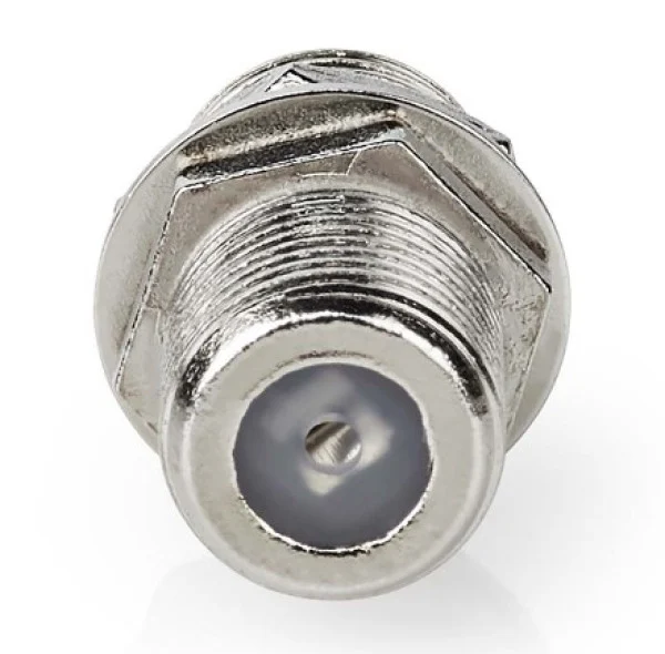 CSGB41940ME Satellite & Antenna Adapter F zenski na F zenski, 75 Ohm, Metal, Silver, 1kom