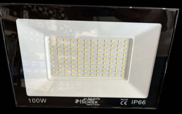 Led reflektor 100W 6000K Bela, 225x157x32mm
