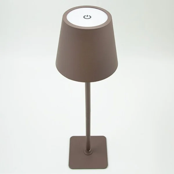 Stona lampa M6002-C BRAON 2W IP20 LED TOUCH dimmable + 3CCT 3000-6000K DC5V LED