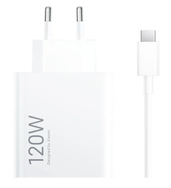 Xiaomi 120W HyperCharge Combo (Type-A) USB-A EU adapter+ kabl Tip-A to Tip-C