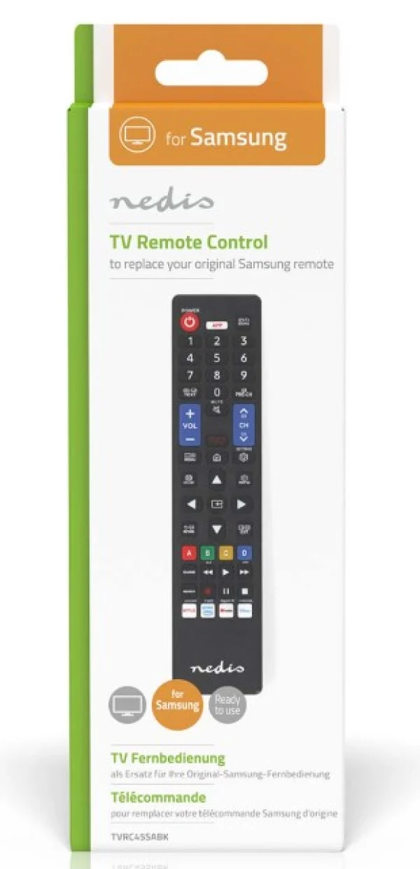 TVRC45SABK Univerzalni daljinski upravljac za Samsung , Amazon Prime/Disney/Netflix/Youtube
