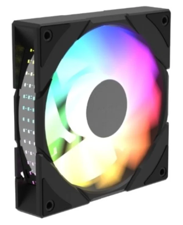 DeepCool CG580 FAN *BK R (BULK) Ventilator za kuciste 120x120x25mm ARGB,1,300 RPM,Black Reverzibilni