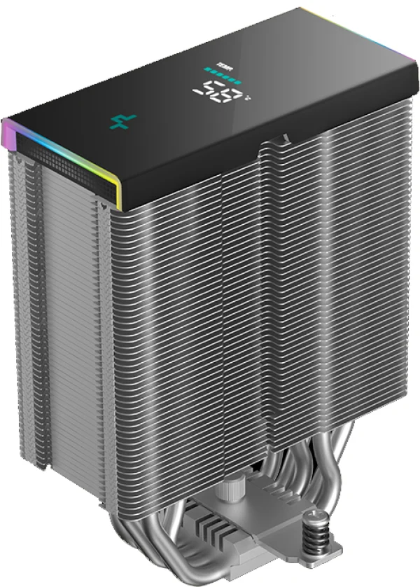 DeepCool AK500S *DIGITAL SE 5xHeat Pipe, Real-Time CPU Screen, 1x120mm 1850 rpm 68,99 CFM, Intel/AMD