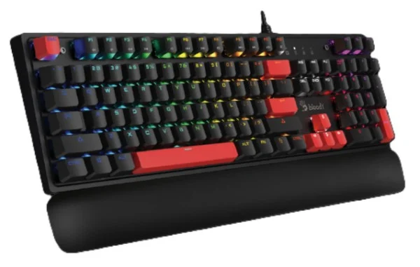 A4-S525N A4Tech Bloody Mehanicka RGB Gejmerska tastatura + Oslonac za zglob