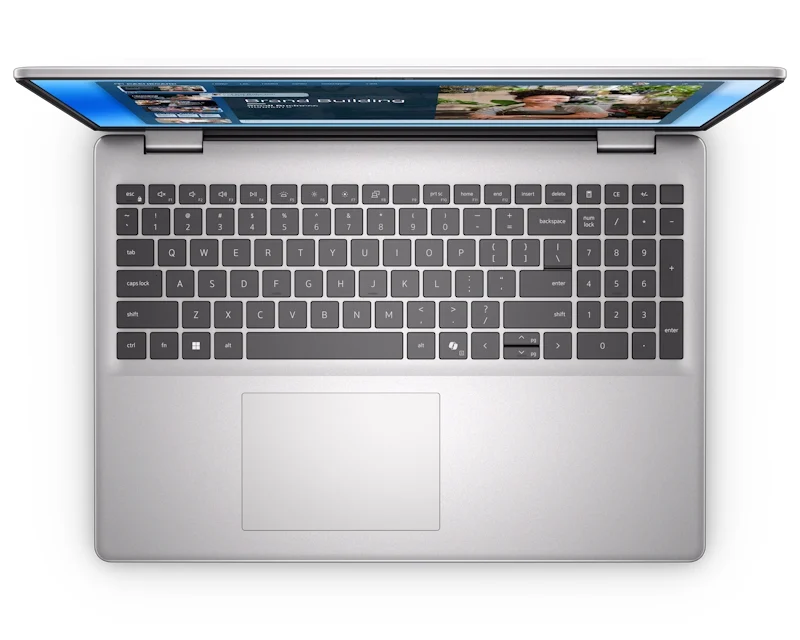 DELL 16 DC16251 16 inch FHD+ 300nits Core 5 120U 16GB 512GB SSD Backlit FP metalni silver laptop