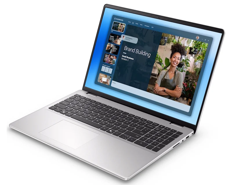 DELL 16 DC16251 16 inch FHD+ 300nits Core 7 150U 32GB 1TB SSD Backlit FP metalni silver laptop