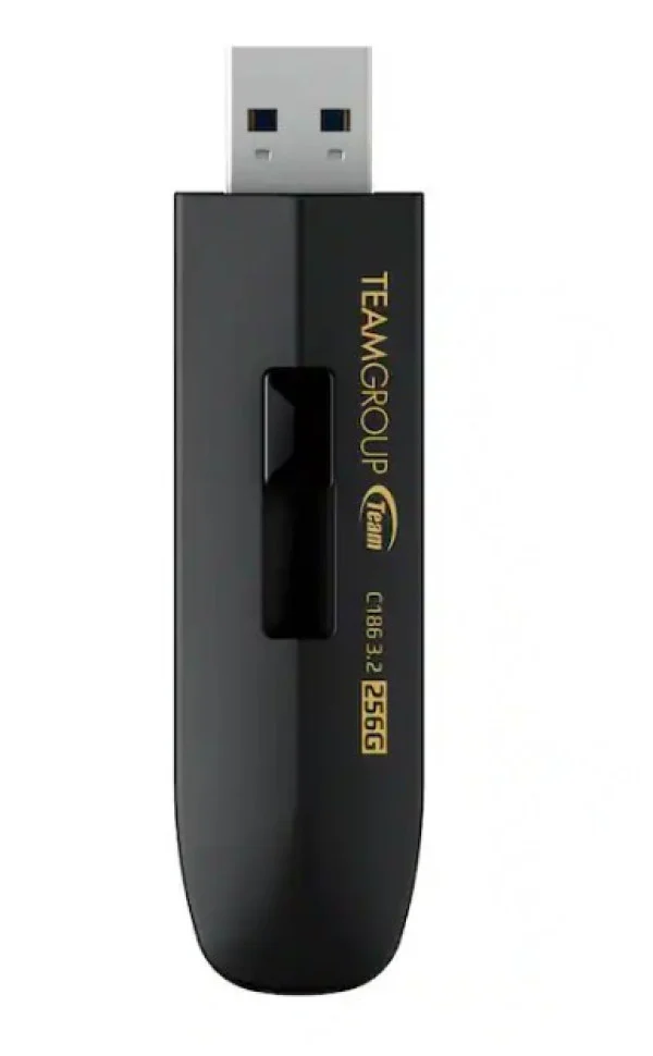 TeamGroup 256GB C186 USB Flash memorija 3.2 BLACK TC1863256GB01