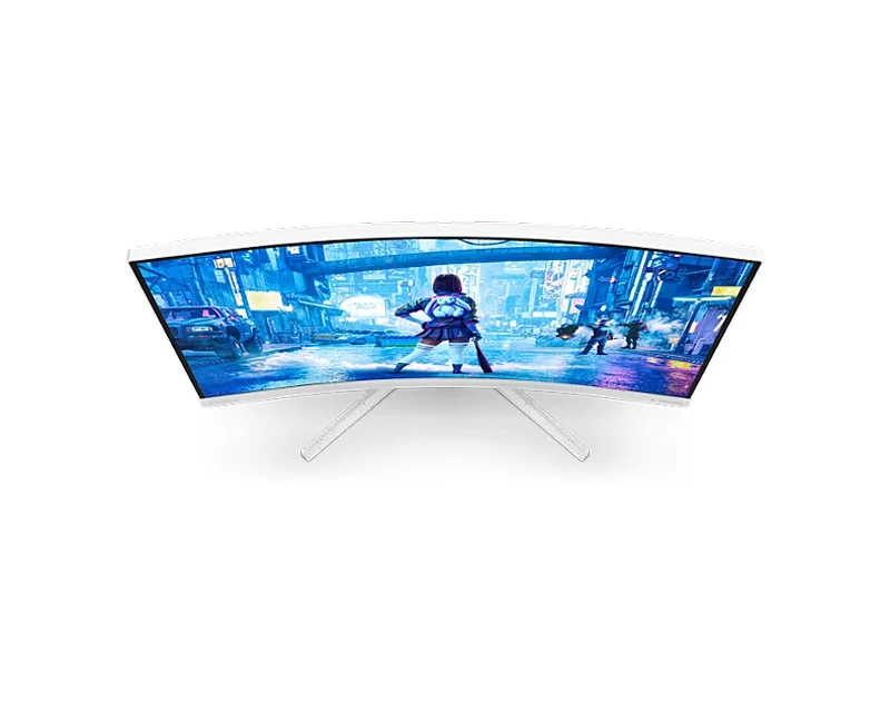 PHILIPS_ 27 inča Evnia 27M2C5201L/00 FHD 1920x1080 Fast VA 180Hz Ambiglow zakrivljeni Gaming monitor beli