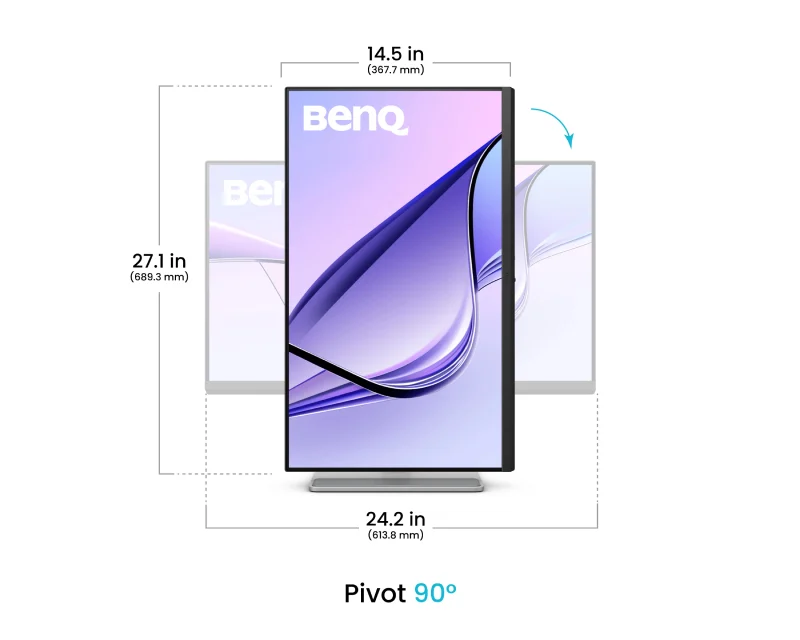 BENQ 27 inča MA270U MOBIUZ UHD 3840x2160 IPS Nano Matte MacBook monitor