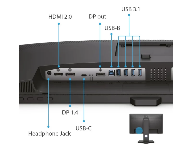 BENQ 27 inča PD2705Q QHD 2560x1440 IPS USB-C 65W dizajnerski monitor