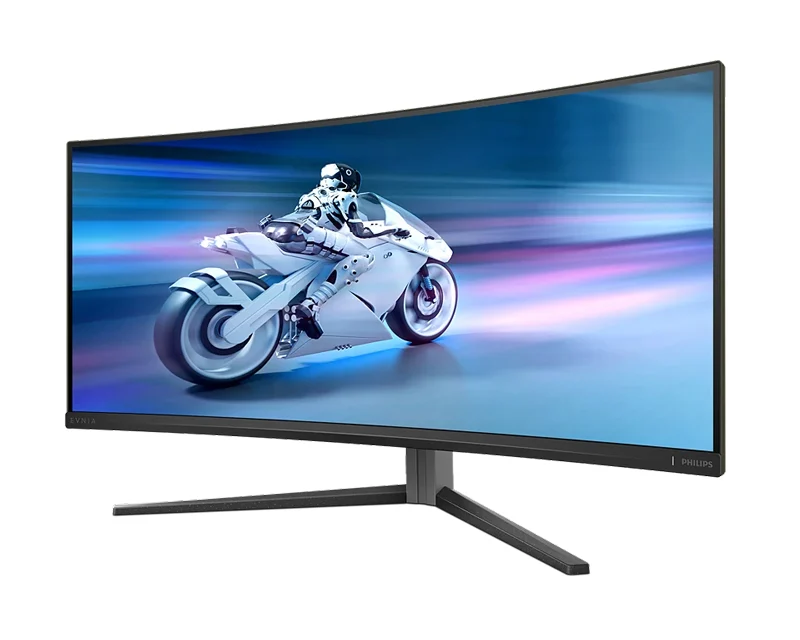 PHILIPS_ 34 inča Evnia 34M2C6500/00 UWQHD 3440x1440 QD OLED 175 Hz zakrivljeni gaming monitor