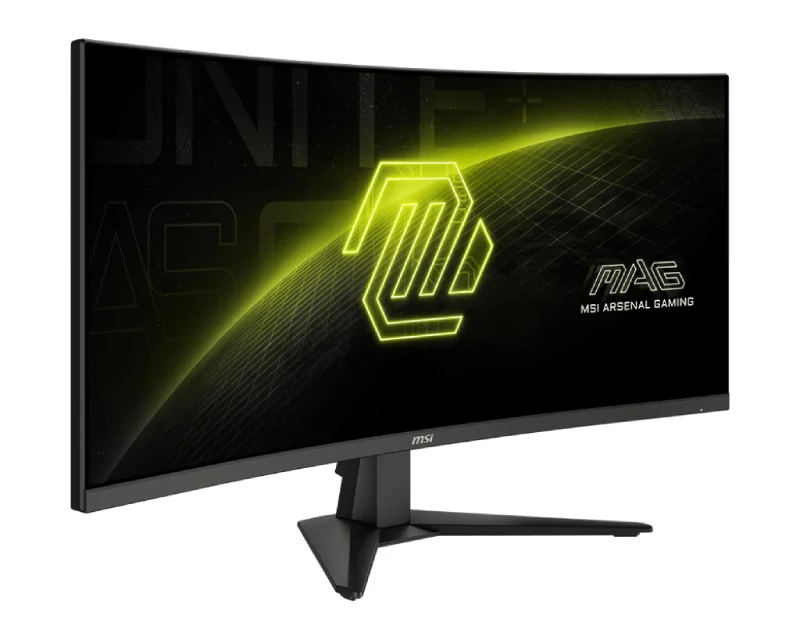 MSI 34 inča MAG 346CQ UWQHD 3440x1440 VA 180 Hz zakrivljeni gaming monitor