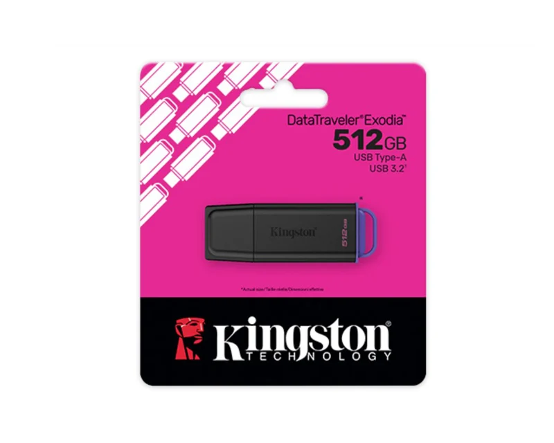 KINGSTON 512GB DataTraveler Exodia USB 3.2 Gen1 DTXG2/512GB