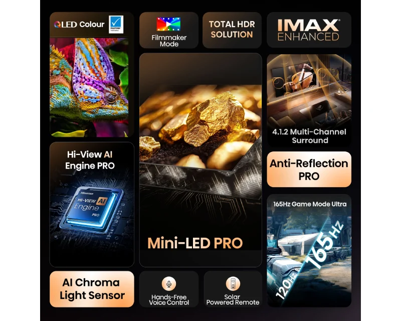 HISENSE 55 inča 55U8Q ULED MiniLED 4K UHD Smart TV