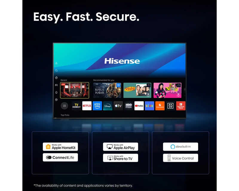 HISENSE 65 inča 65E8S ULED MiniLED 4K UHD Smart TV