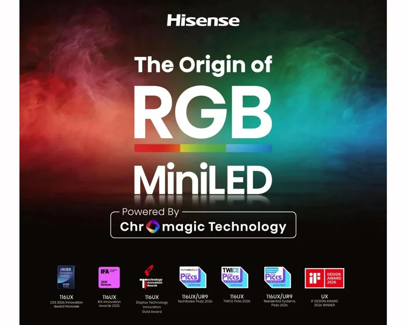 HISENSE 65 inča 65UR8S RGB Mini-LED 4K UHD Smart TV